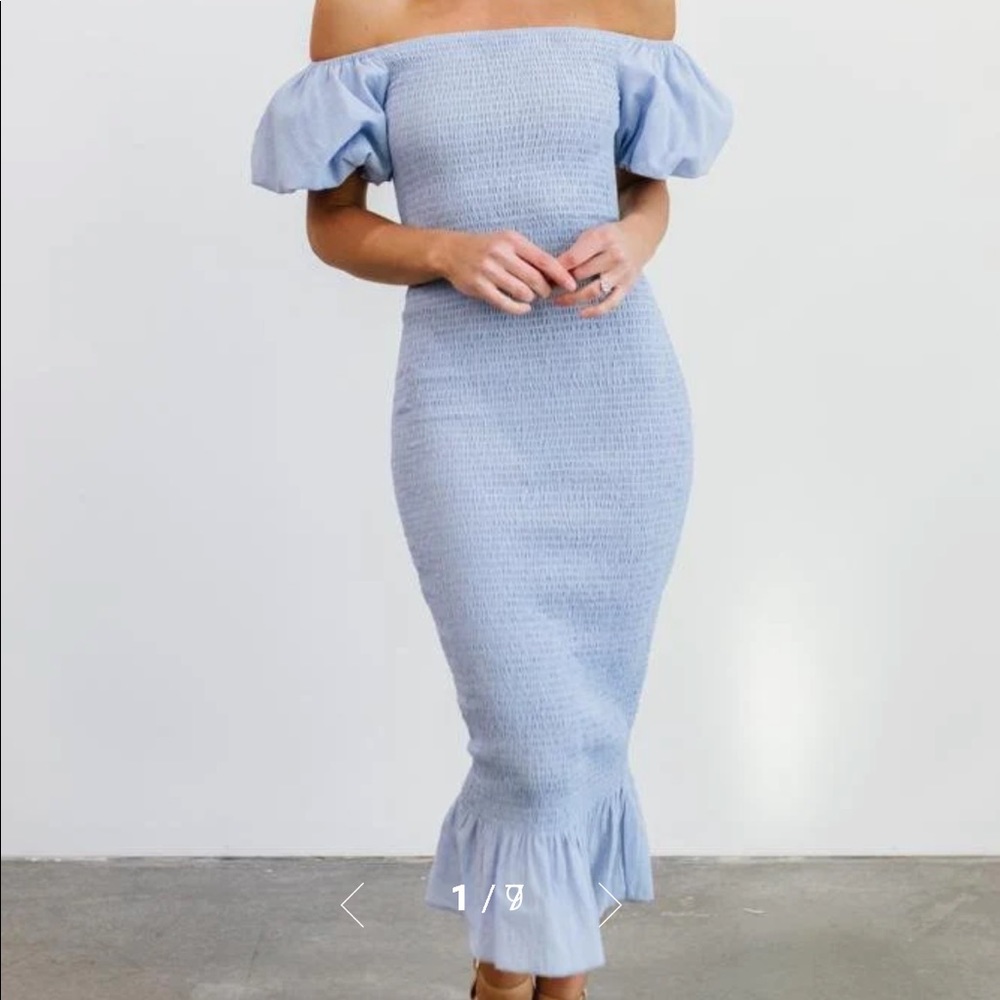 Baltic Born Alana Dress BLUE size Small NWT